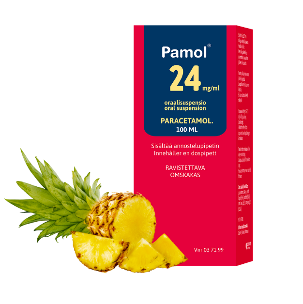 Pamol oraalisuspensio lapsille